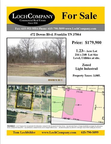 472 Downs, Franklin, TN 37064