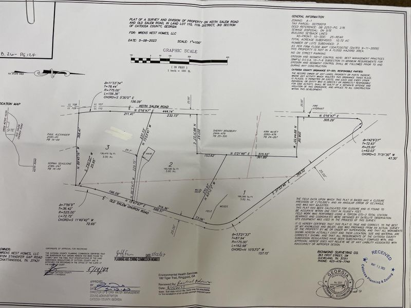 0 Old Salem Church Rd Lot 3, Ringgold, GA 30736