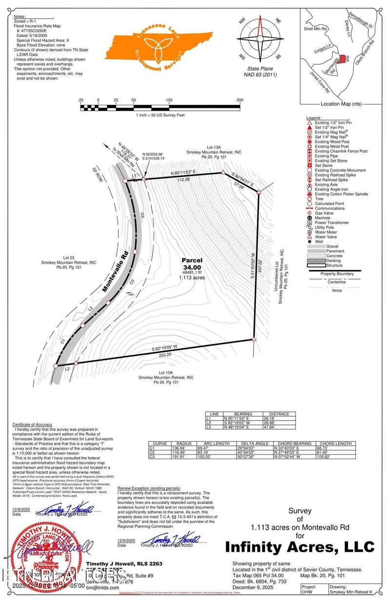 0 Montevallo Rd Lot 9, Sevierville, TN 37876