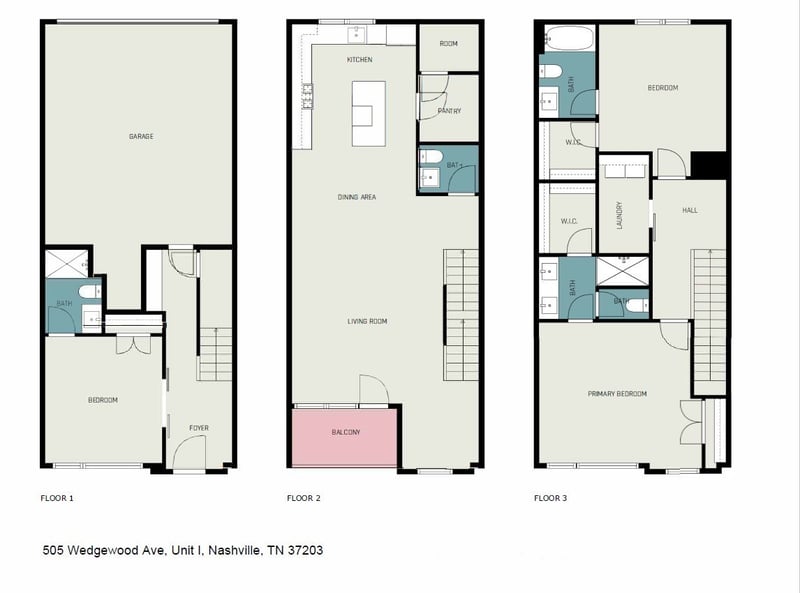 505 Wedgewood Ave #I, Nashville, TN 37203