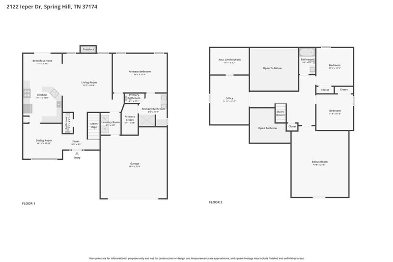 2122 Ieper Dr, Spring Hill, TN 37174