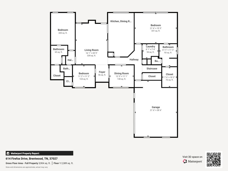 614 Firefox Dr, Brentwood, TN 37027