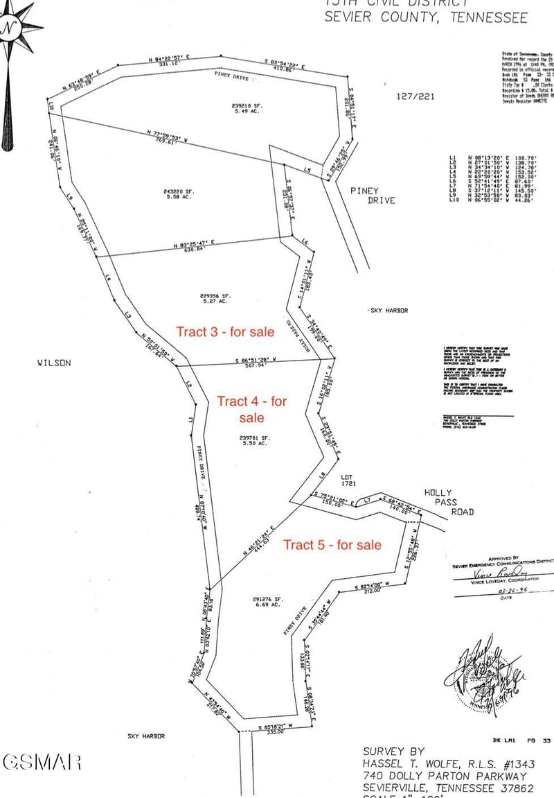 35 Wilson Hollow Way Lot 3&4&5, Sevierville, TN 37876