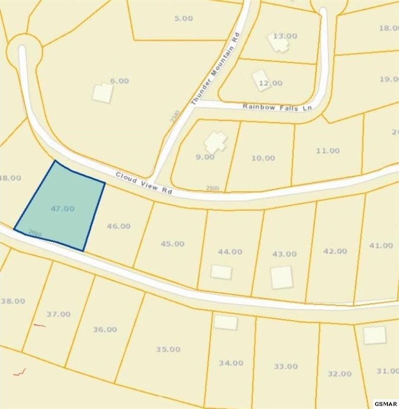 0 Cloud View Dr Lot 47, Sevierville, TN 37862