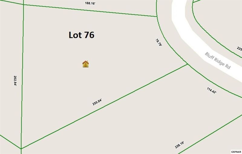 76 Bluff Ridge Rd Lot 76, Sevierville, TN 37862