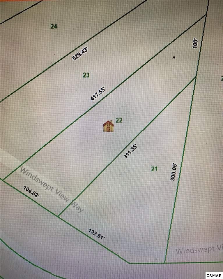 2122 Windswept View Way Lot 21&22, Sevierville, TN 37862