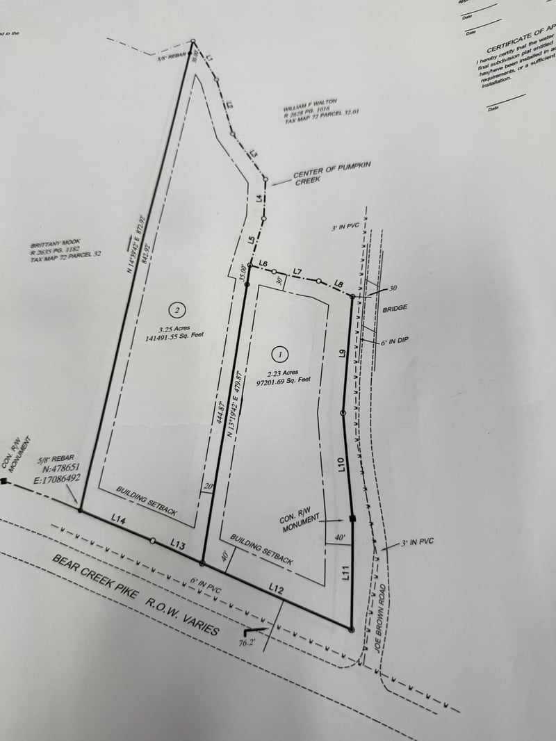 0 Bear Creek Pike Lot 1 & 2, Columbia, TN 38401