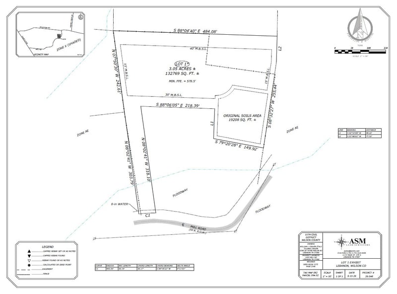 1025 Mill Rd Lot 1, Lebanon, TN 37090