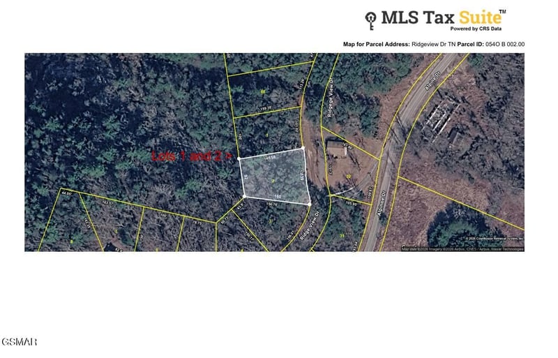 12 Ridge View Dr Lot 1&2, Sevierville, TN 37876