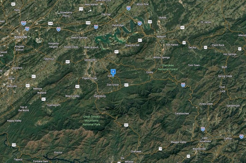 3537 Mountain Top Ln, Sevierville, TN 37876