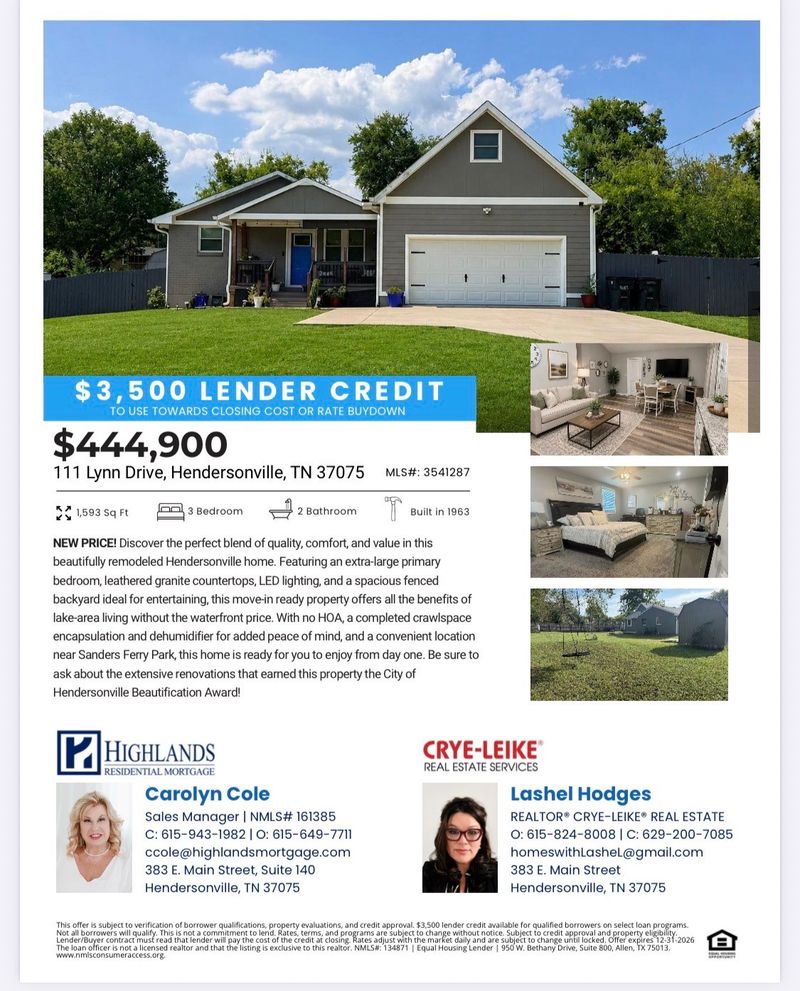 111 Lynn Dr, Hendersonville, TN 37075