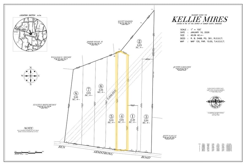 0 Ben Armstrong Rd Lot 4, Castalian Springs, TN 37031