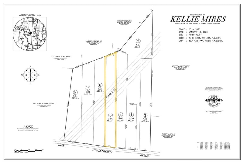 0 Ben Armstrong Rd Lot 5, Castalian Springs, TN 37031