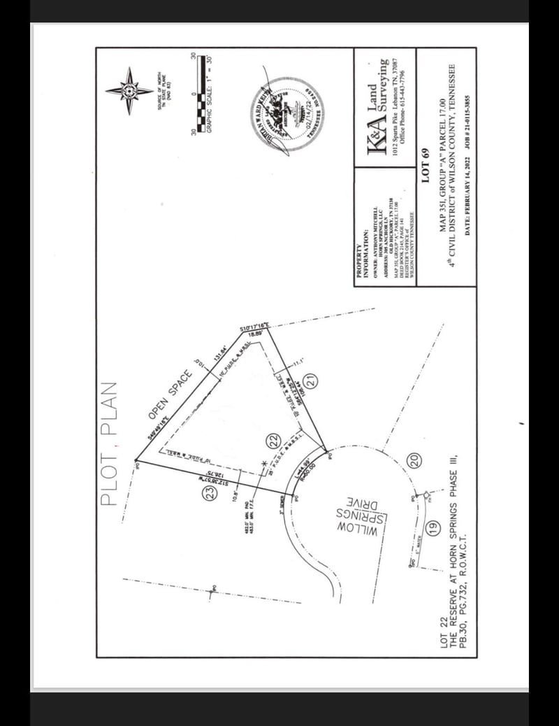 1139 Willow Springs Dr Lot 22, Lebanon, TN 37087