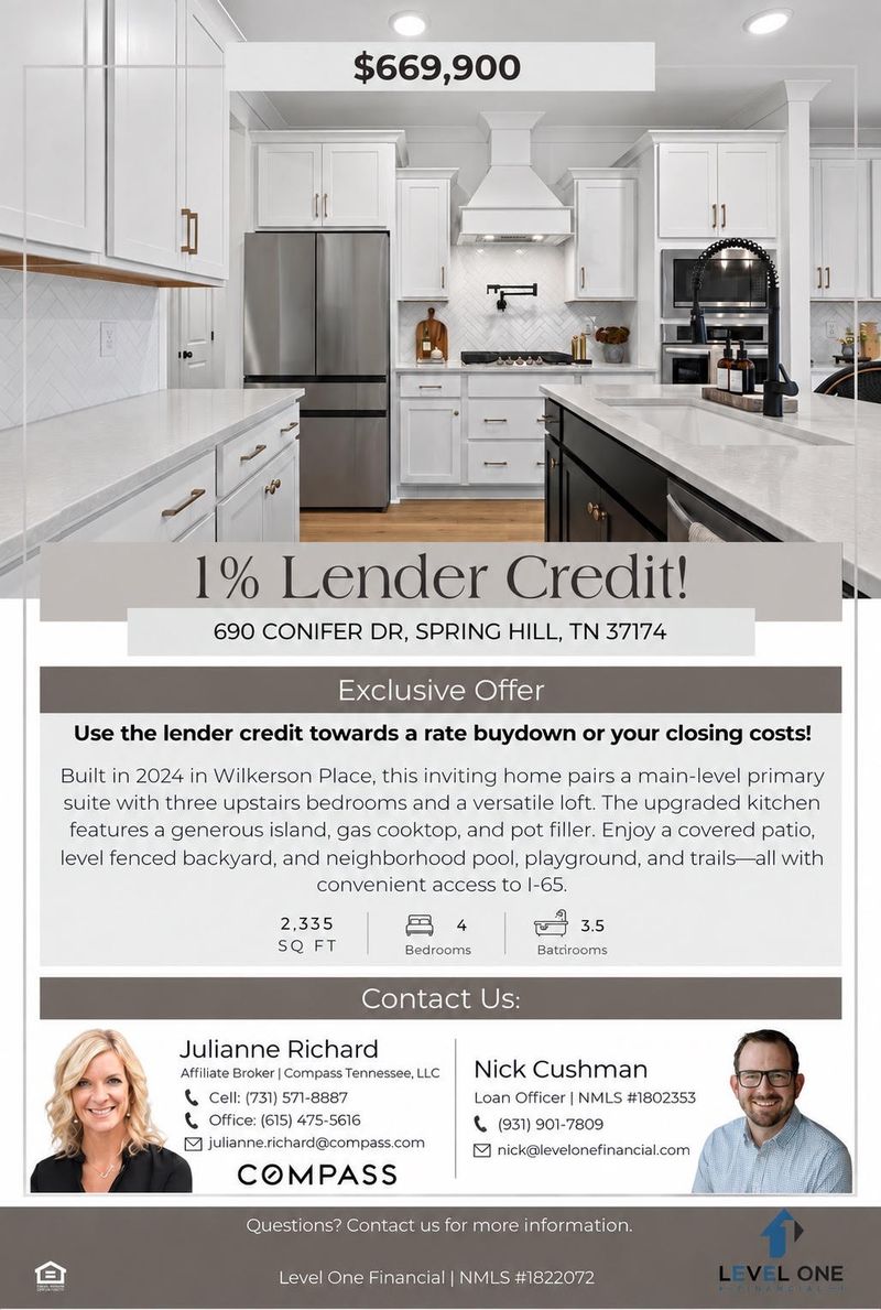 690 Conifer Dr, Spring Hill, TN 37174