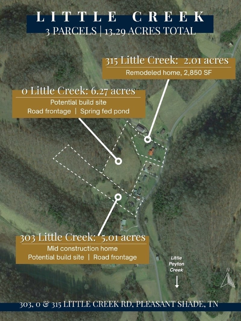 315 Little Creek Rd, Pleasant Shade, TN 37145
