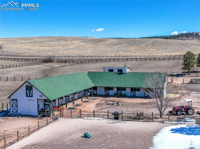 6145 S Perry Park Rd, Larkspur, CO 80118