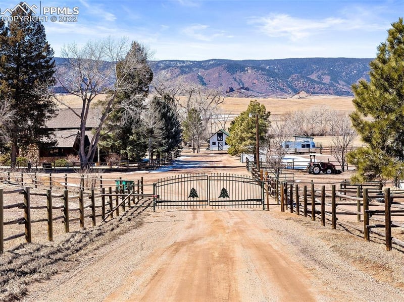 6145 S Perry Park Rd, Larkspur, CO 80118