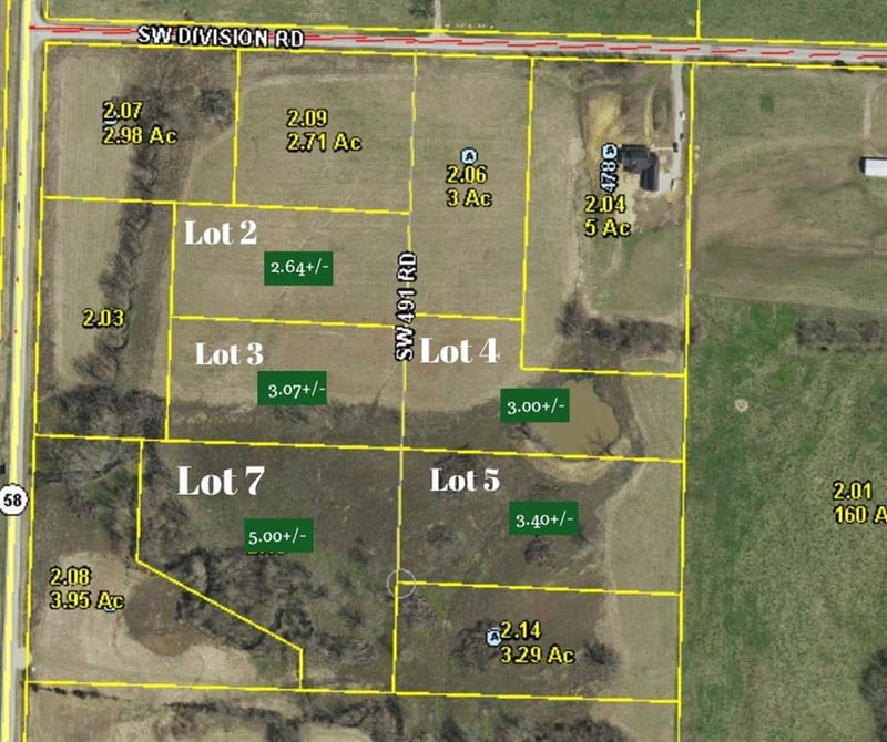 Tbd Lot 2 491st Rd, Centerview, MO 64019