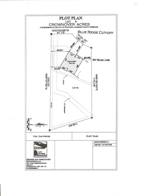 Lot 6 Crownover Acres N/A, Raytown, MO 64133