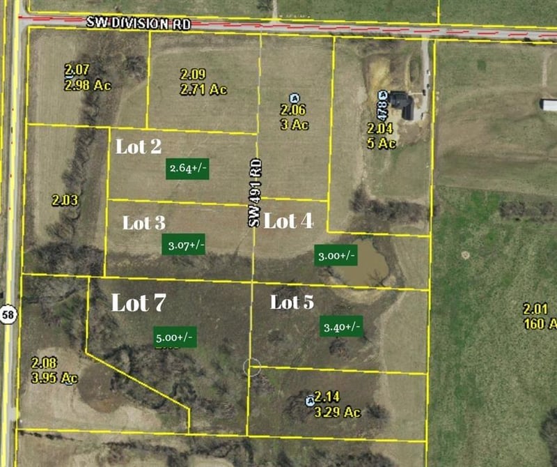 TBD Lot 7 491st Rd, Centerview, MO 64019
