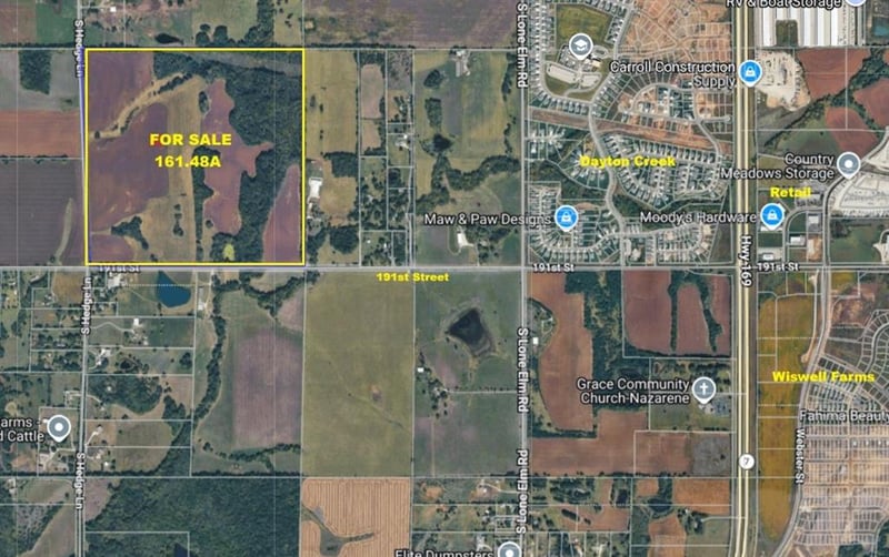 NEC 191 Street & Hedge Ln, Spring Hill, KS 66083