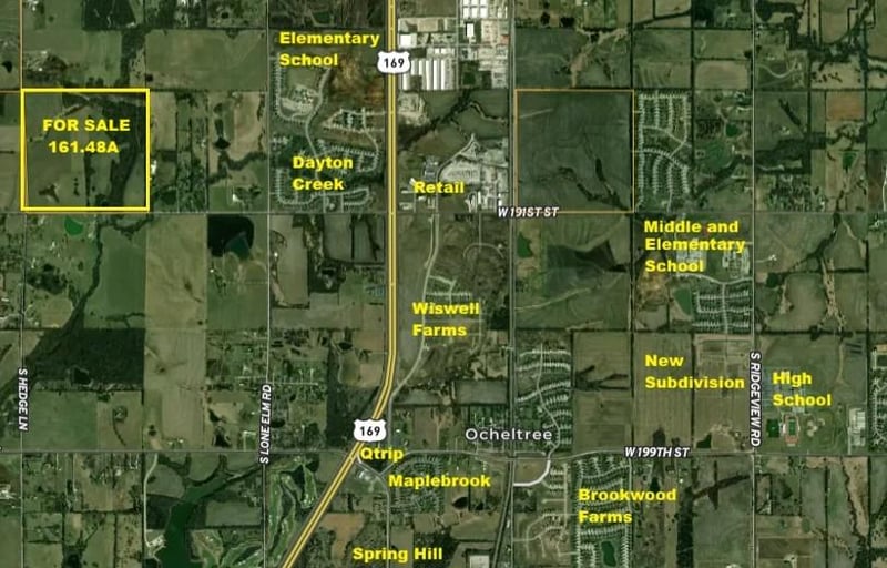 NEC 191 Street & Hedge Ln, Spring Hill, KS 66083