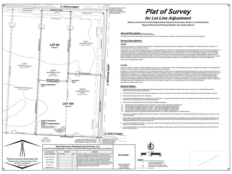 LOT 8 259th St, Cleveland, MO 64734