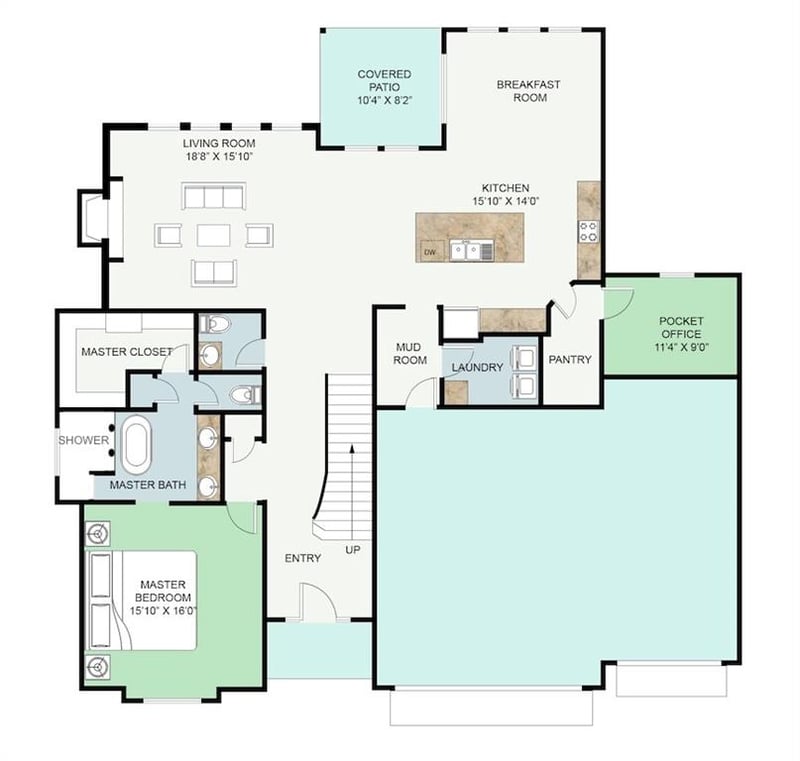3137 Summit View Trl, Lee's Summit, MO 64082