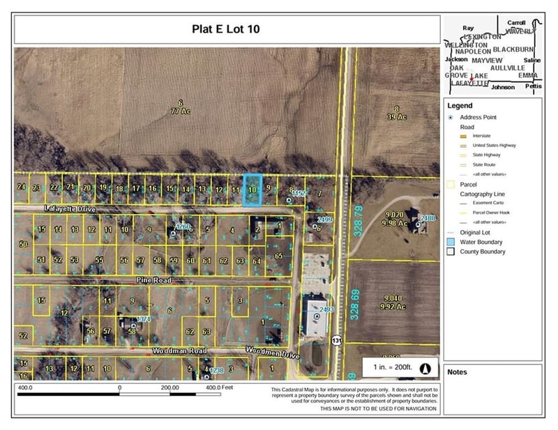 Plat E Lot 10 Lafayette Dr, Odessa, MO 64076