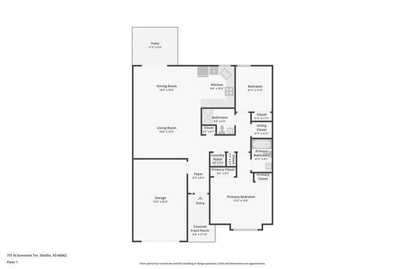 731 Somerset Ter, Olathe, KS 66062