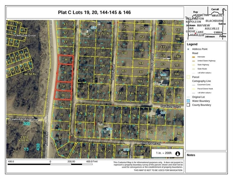 Plat C Lot 19-20-144-146 Bluebird Rd, Odessa, MO 64076