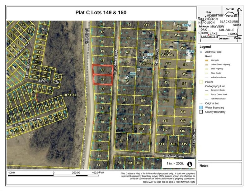 Plat C Lots 149-150 Bluebird Rd, Odessa, MO 64076