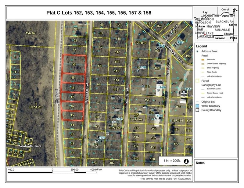 Plat C Lots 152-158 Bluebird Rd, Odessa, MO 64076