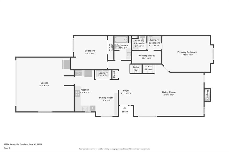 12574 Barkley St, Overland Park, KS 66209
