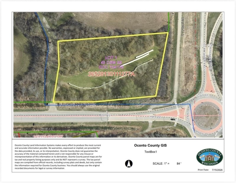 Hwy 22 , Oconto, WI 54153