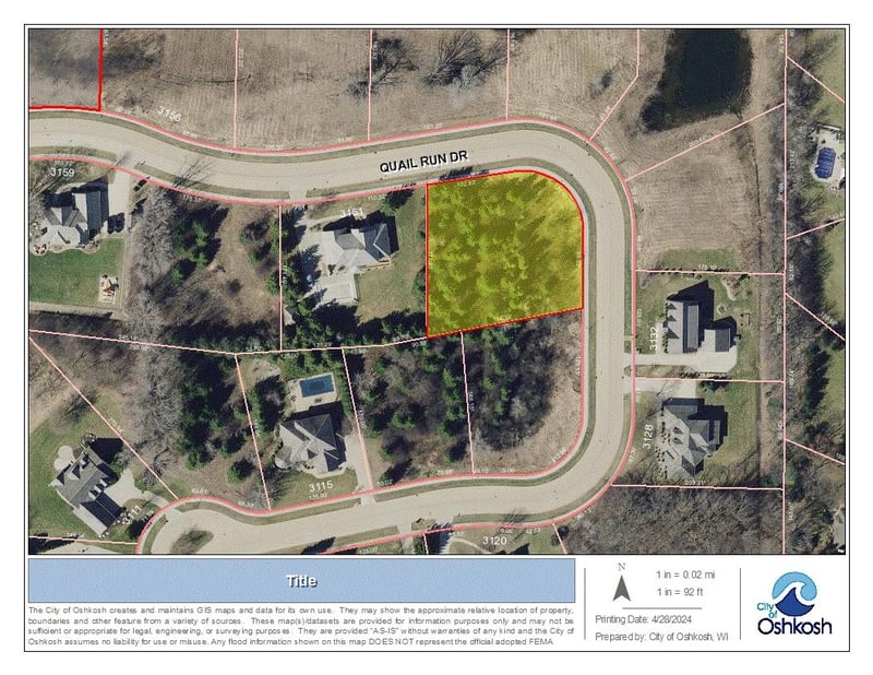 Quail Run Dr #33, Oshkosh, WI 54904