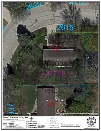 2615 Woodridge Ln, Green Bay, WI 54304