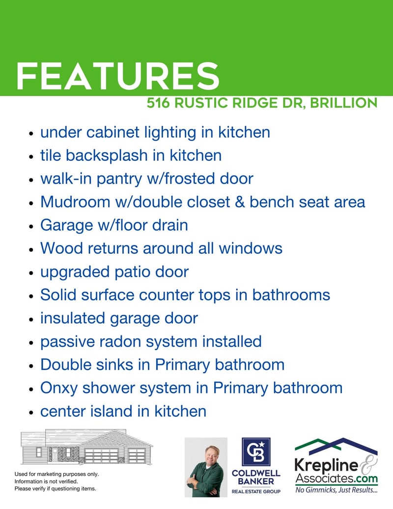 516 Rustic Ridge Dr, Brillion, WI 54110