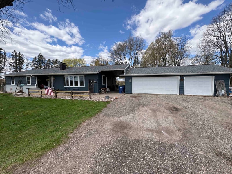 W8166 Belle Plaine Ave, Shawano, WI 54166