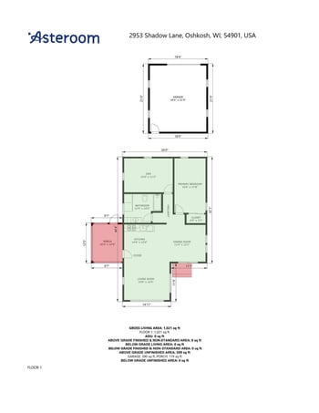 2953 Shadow Ln, Oshkosh, WI 54901-1423
