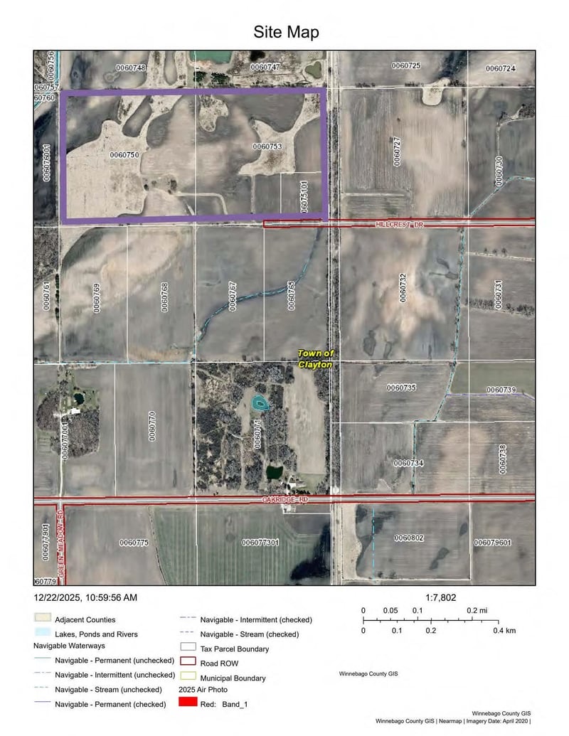Hillcrest Dr, Larsen, WI 54947