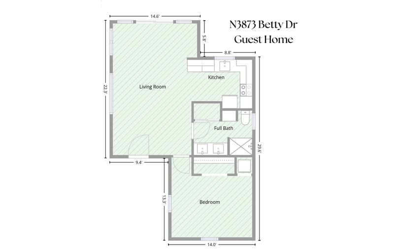 N3877 Betty Dr, Hortonville, WI 54944
