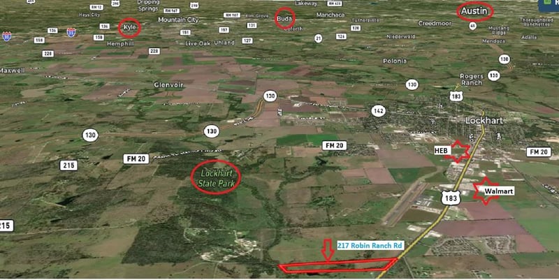 TBD Robin Ranch RD, Lockhart, TX 78644