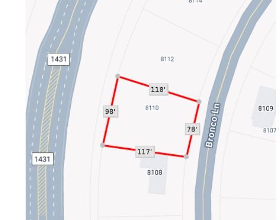 8110 Bronco LN, Lago Vista, TX 78645