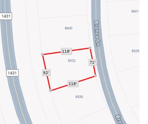 8532 Bronco LN, Lago Vista, TX 78645