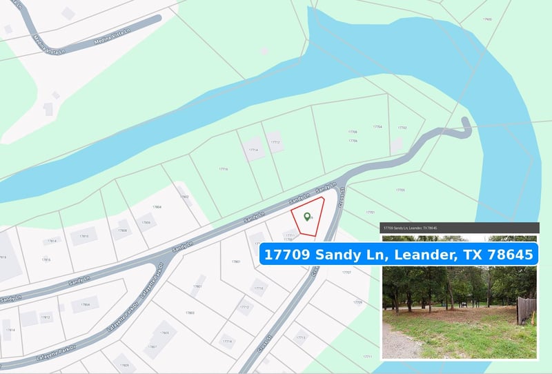 17709 Sandy LN, Jonestown, TX 78645