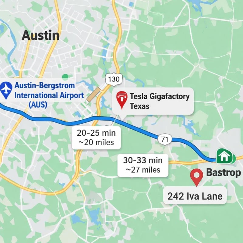 242 Iva LN, Bastrop, TX 78602