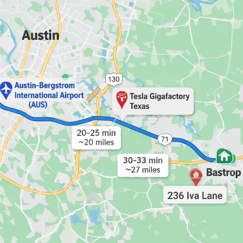236 Iva LN, Bastrop, TX 78602