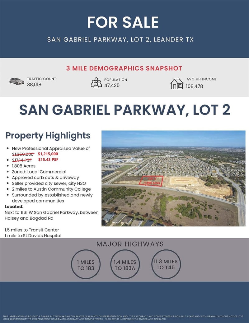 TBD San Gabriel PKWY, Leander, TX 78641